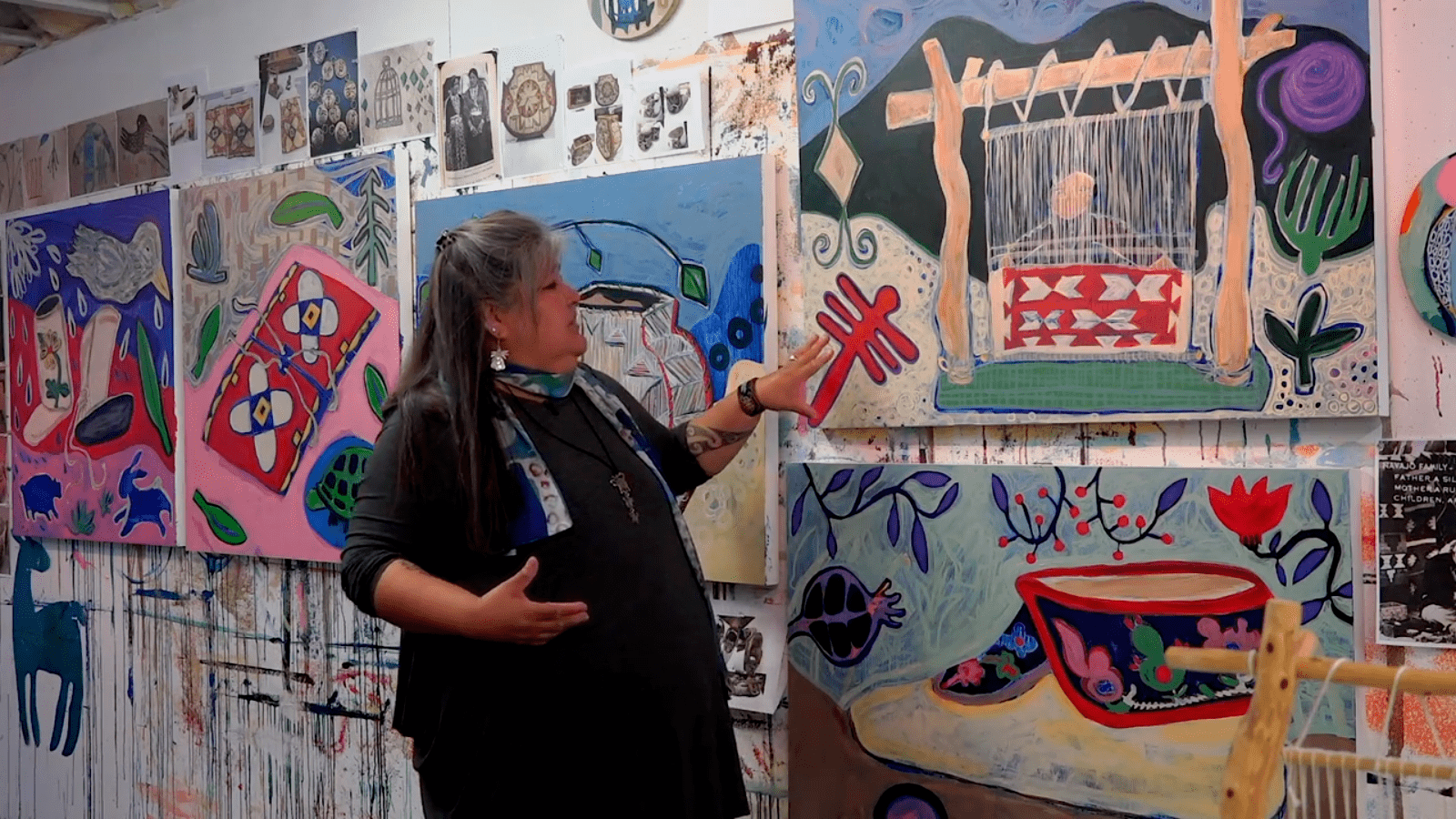 Artist Melanie Yazzie