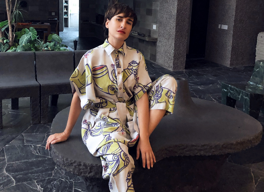 Fashion designer Carla Fernandez
