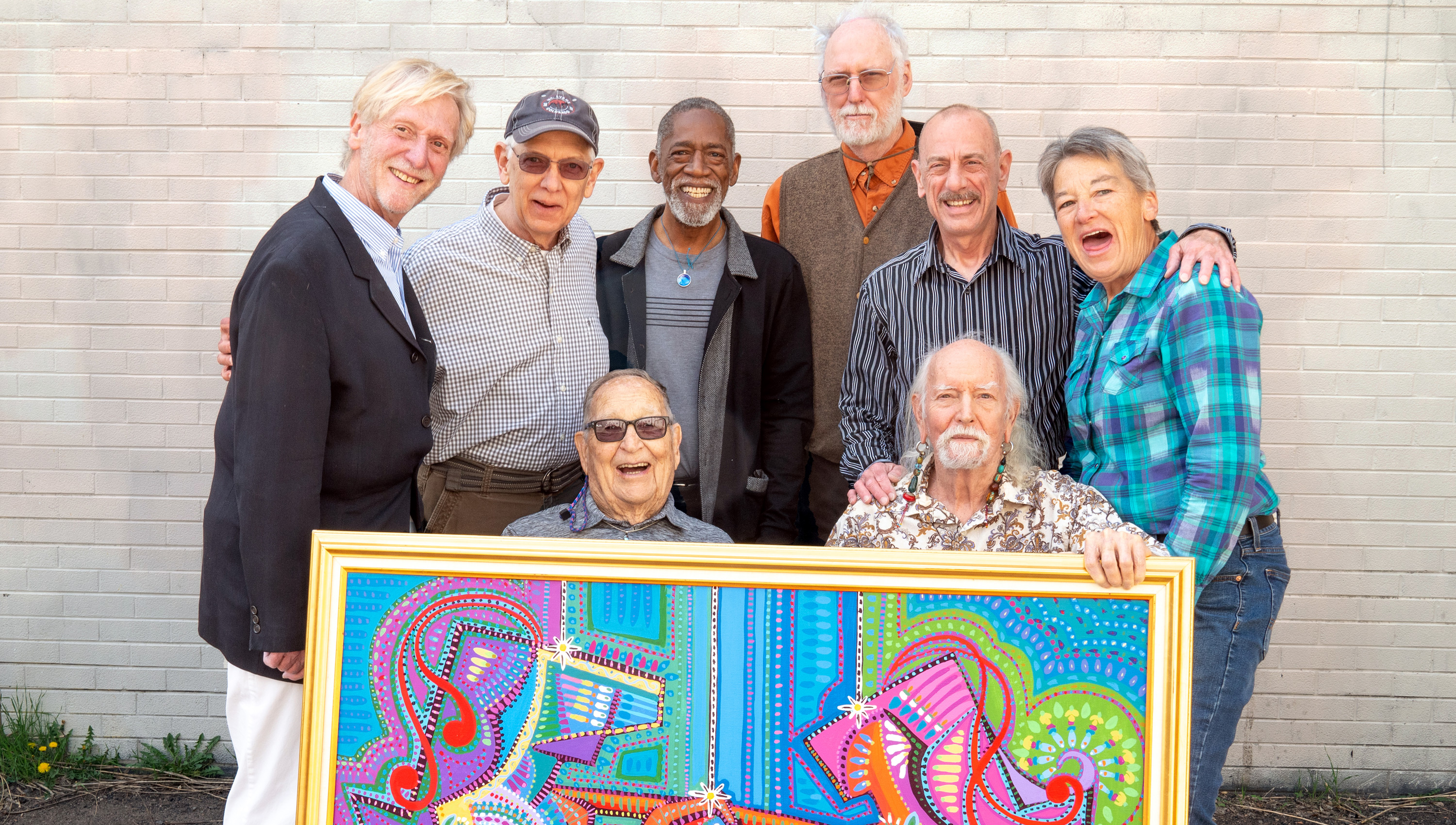 artists from The Center's Open Art Studio