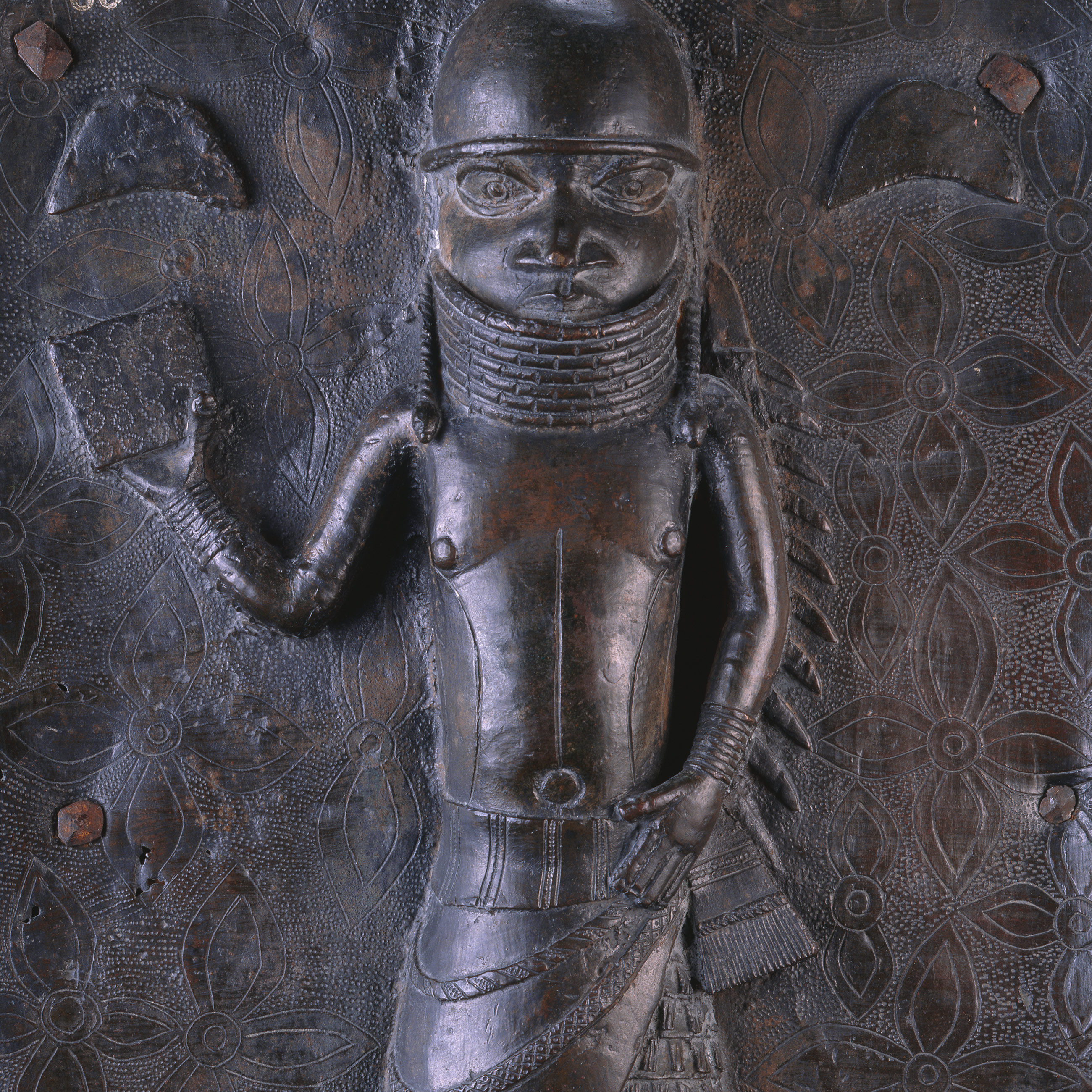 Benin bronze plaque