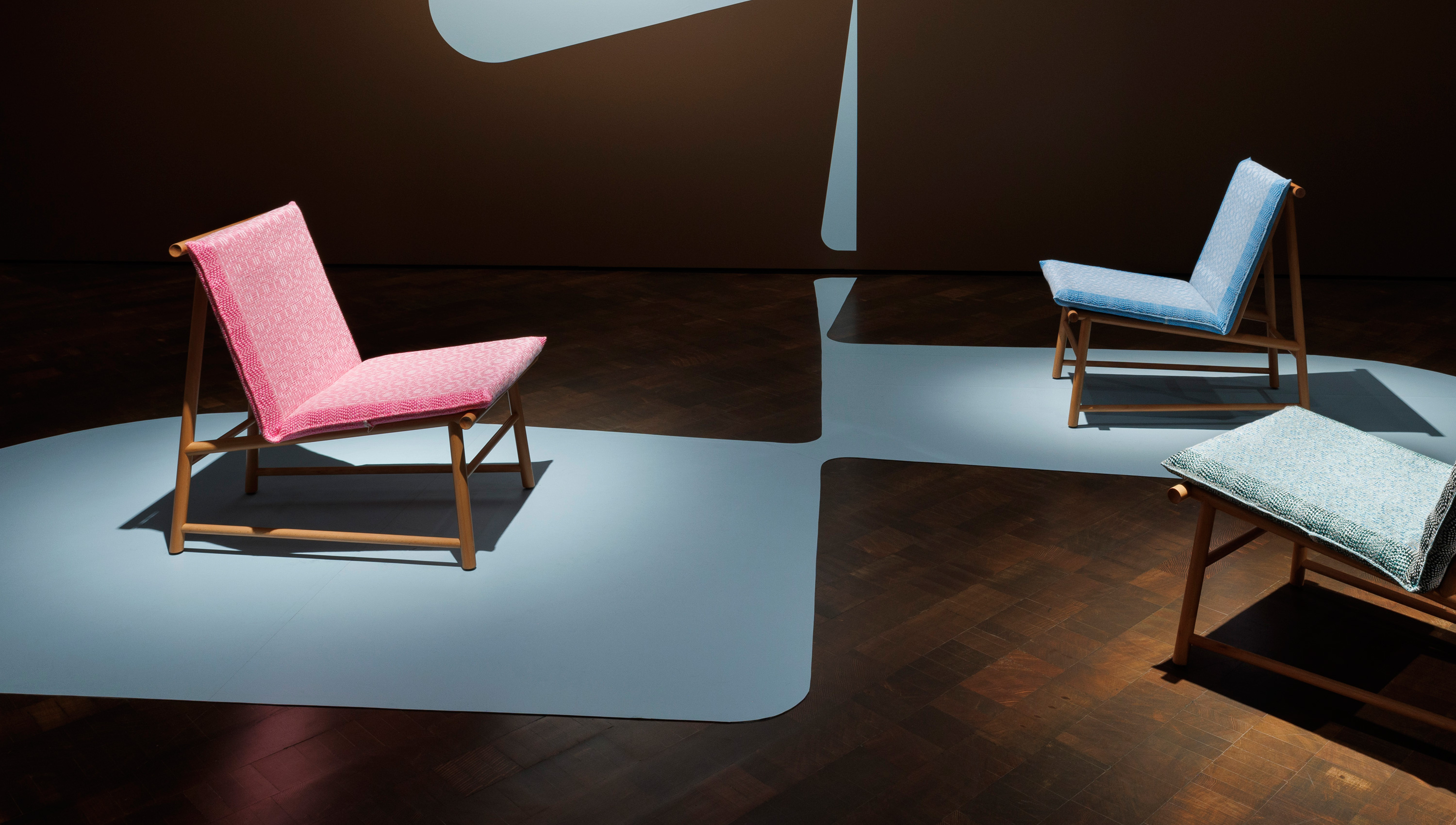 chairs on display in Have a Seat exhibition