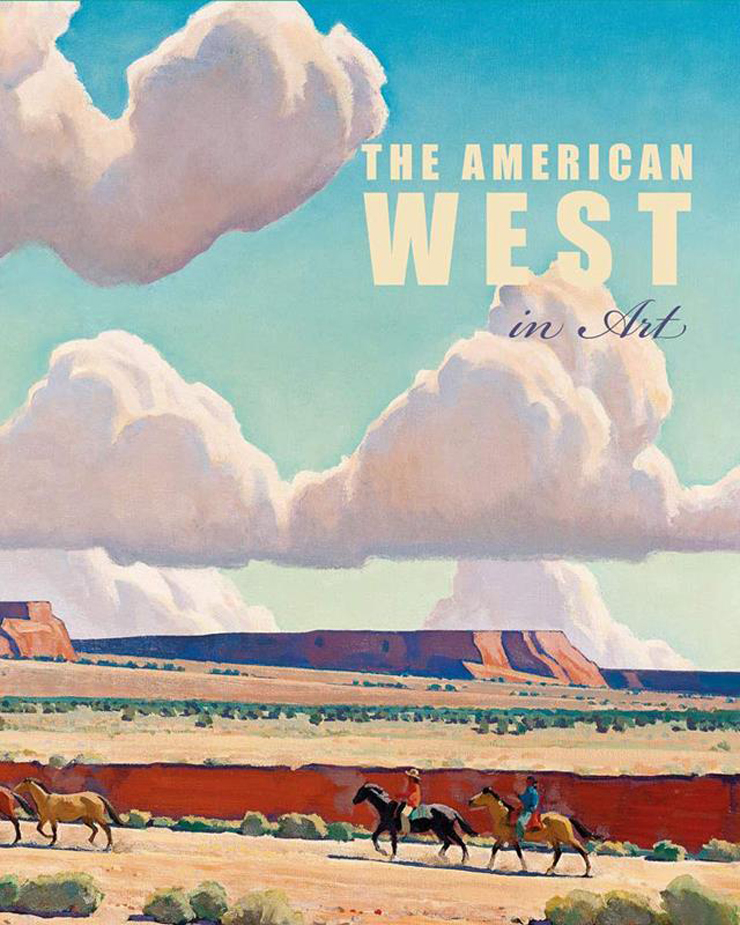 Cover for the American West in Art book