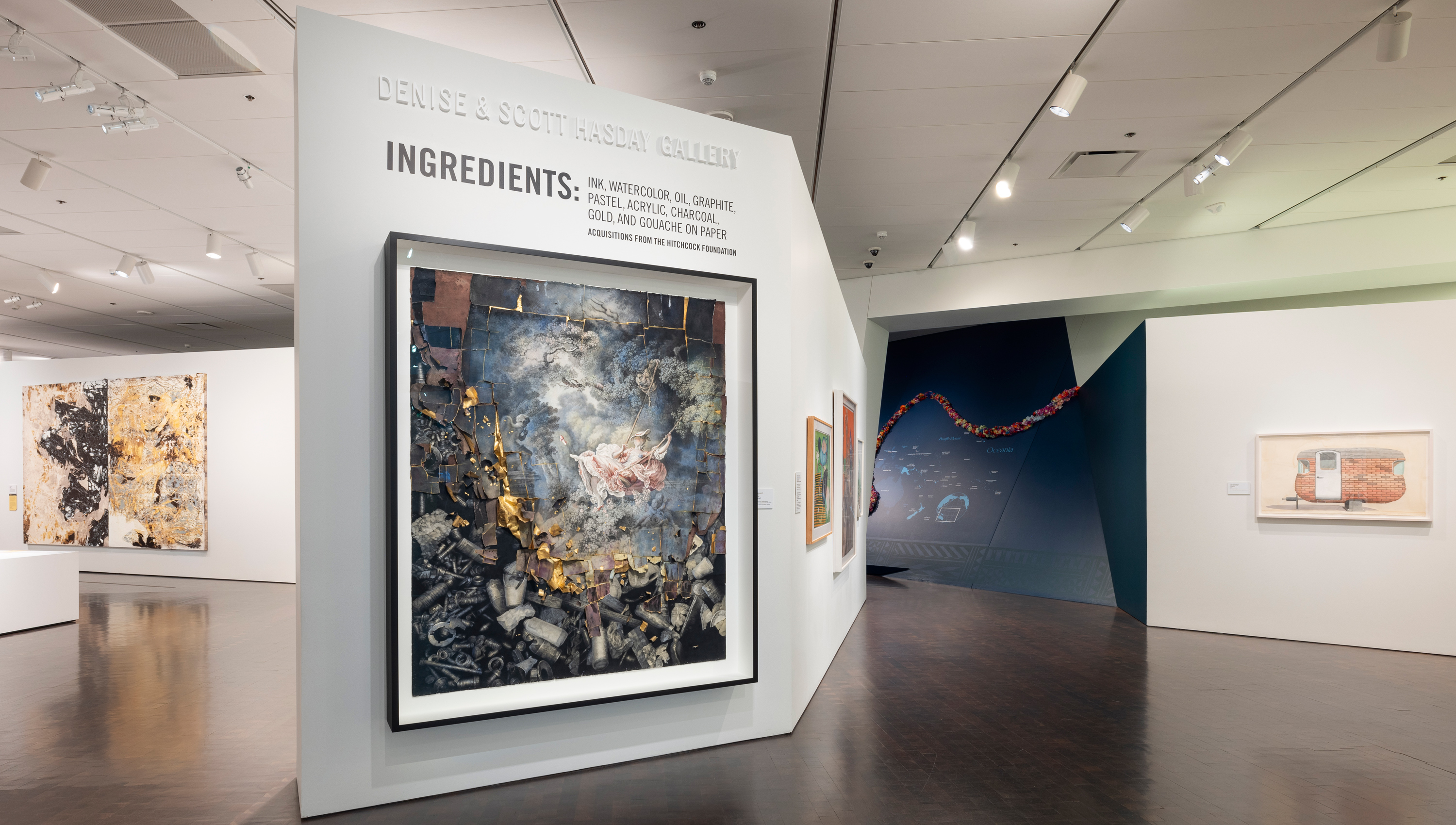 Gallery view of Ingredients: Ink, Watercolor, Oil, Graphite, Pastel, Acrylic, Charcoal, and Gouache on Paper—Acquisitions from the Hitchcock Foundation