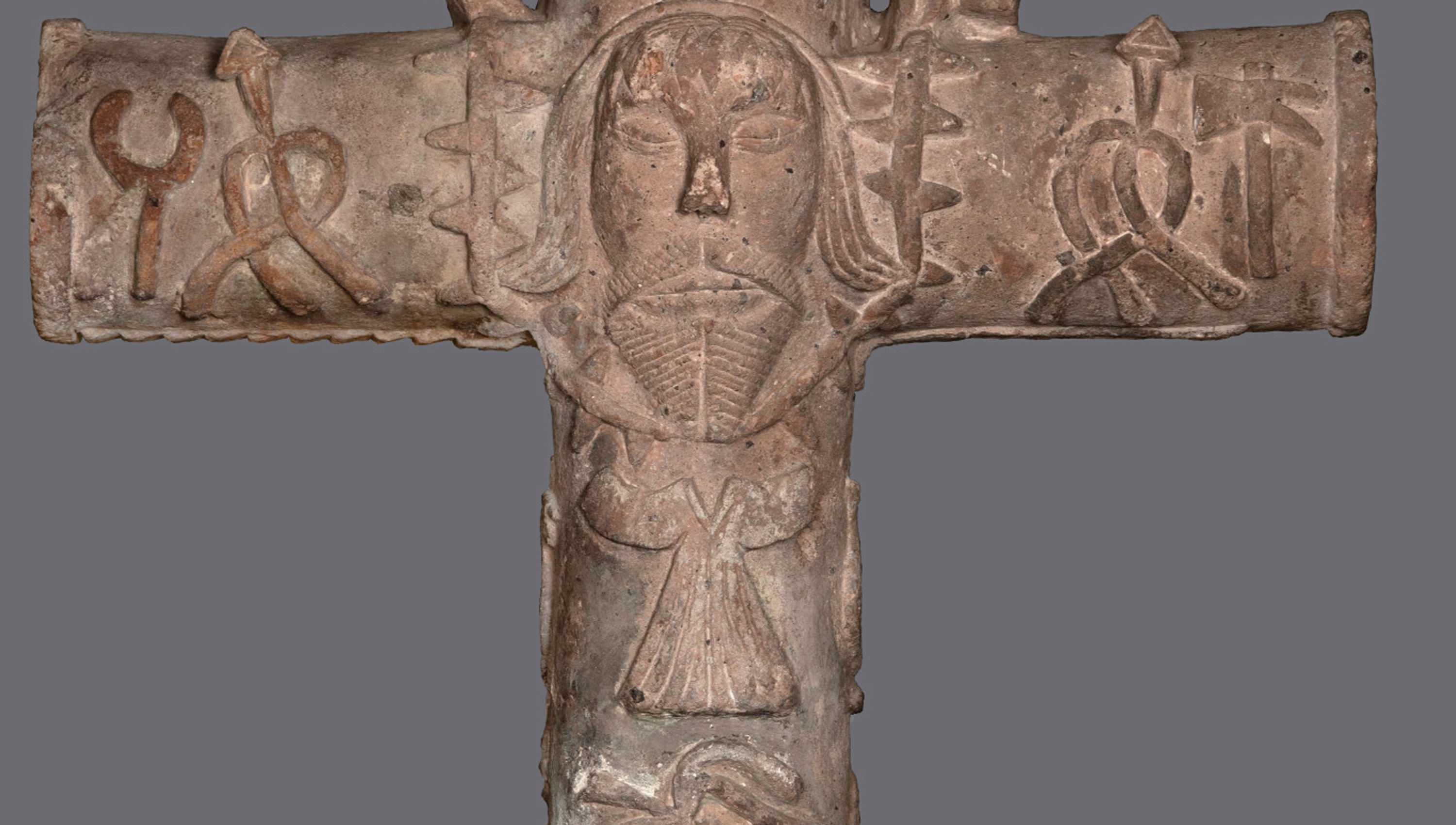 detail of cross