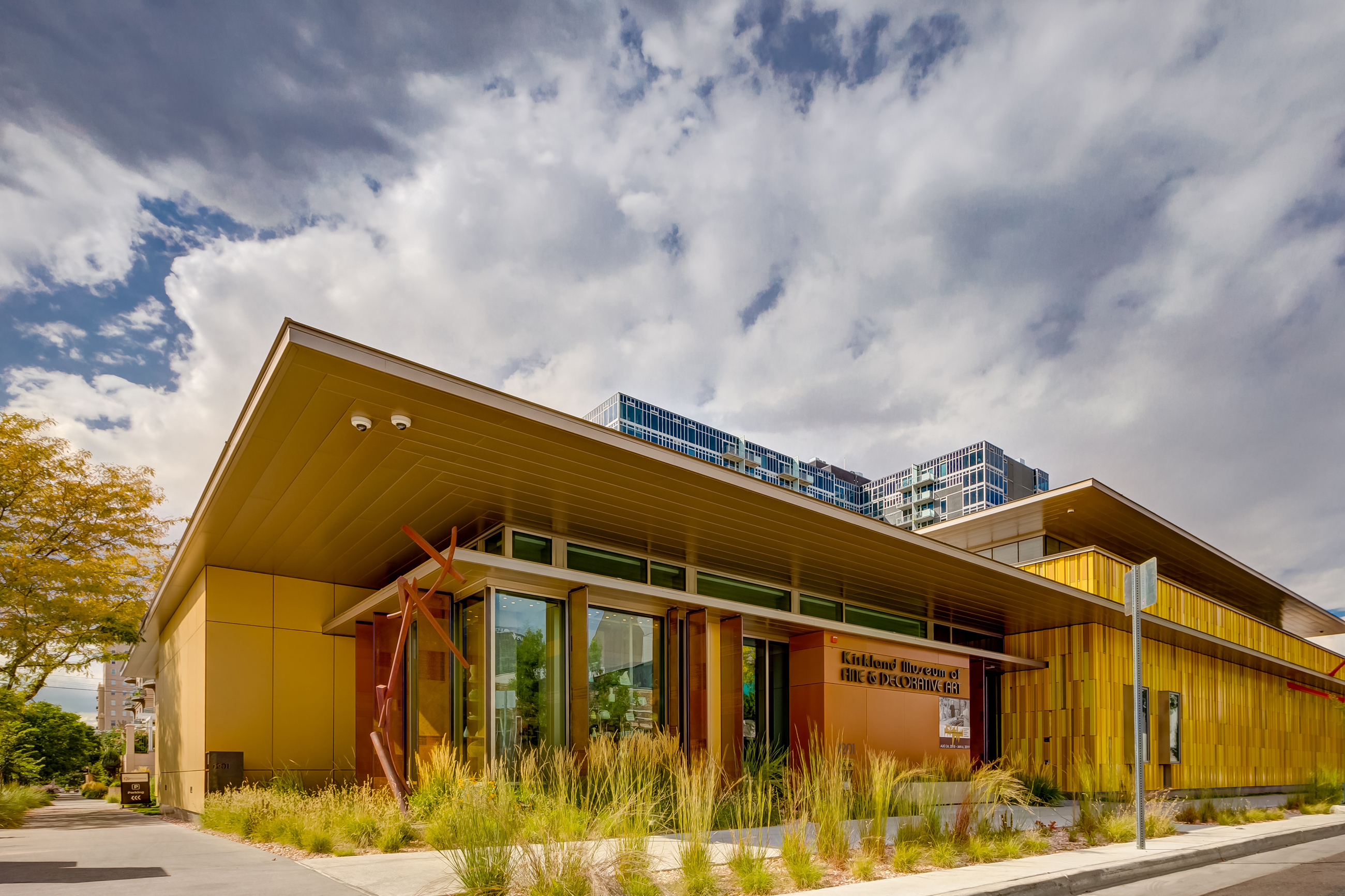 Kirkland Museum exterior during the day