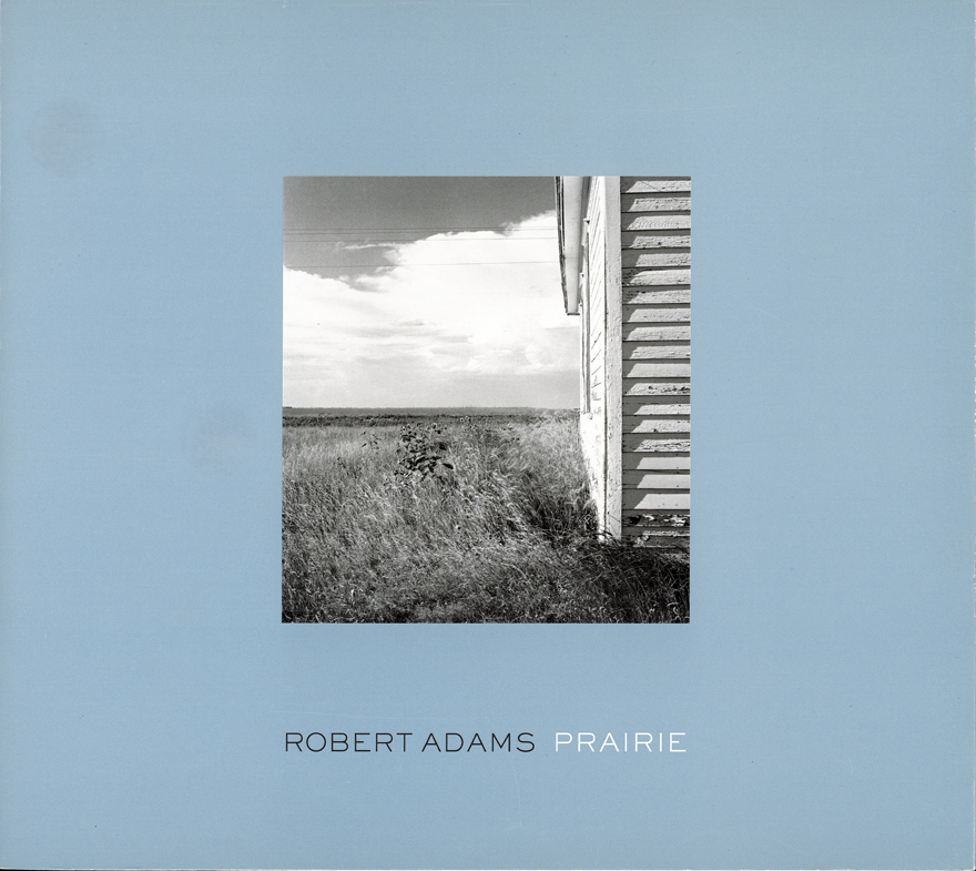 Robert Adams Prairie catalog cover