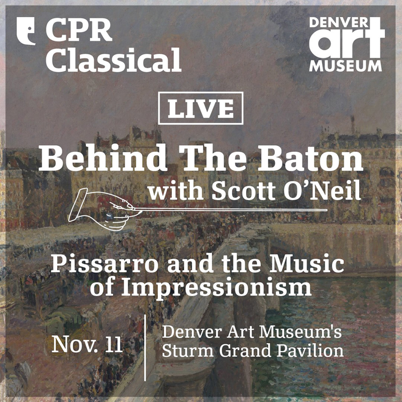 Behind the Baton 2025 text graphic