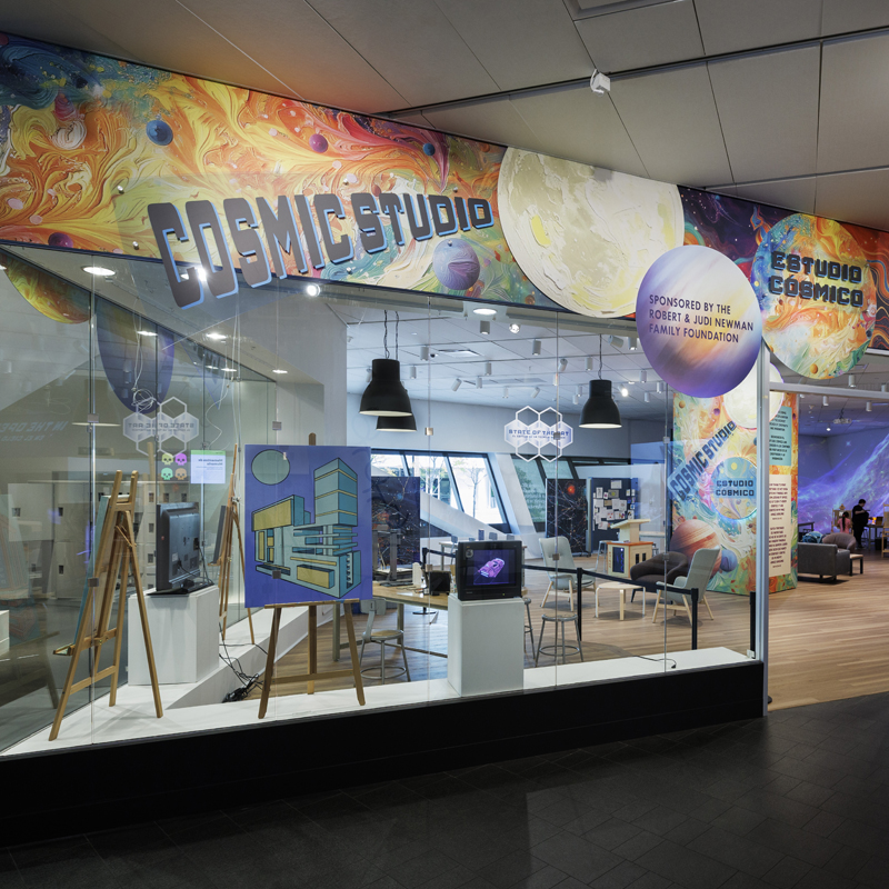 Exterior view of the Cosmic Studio