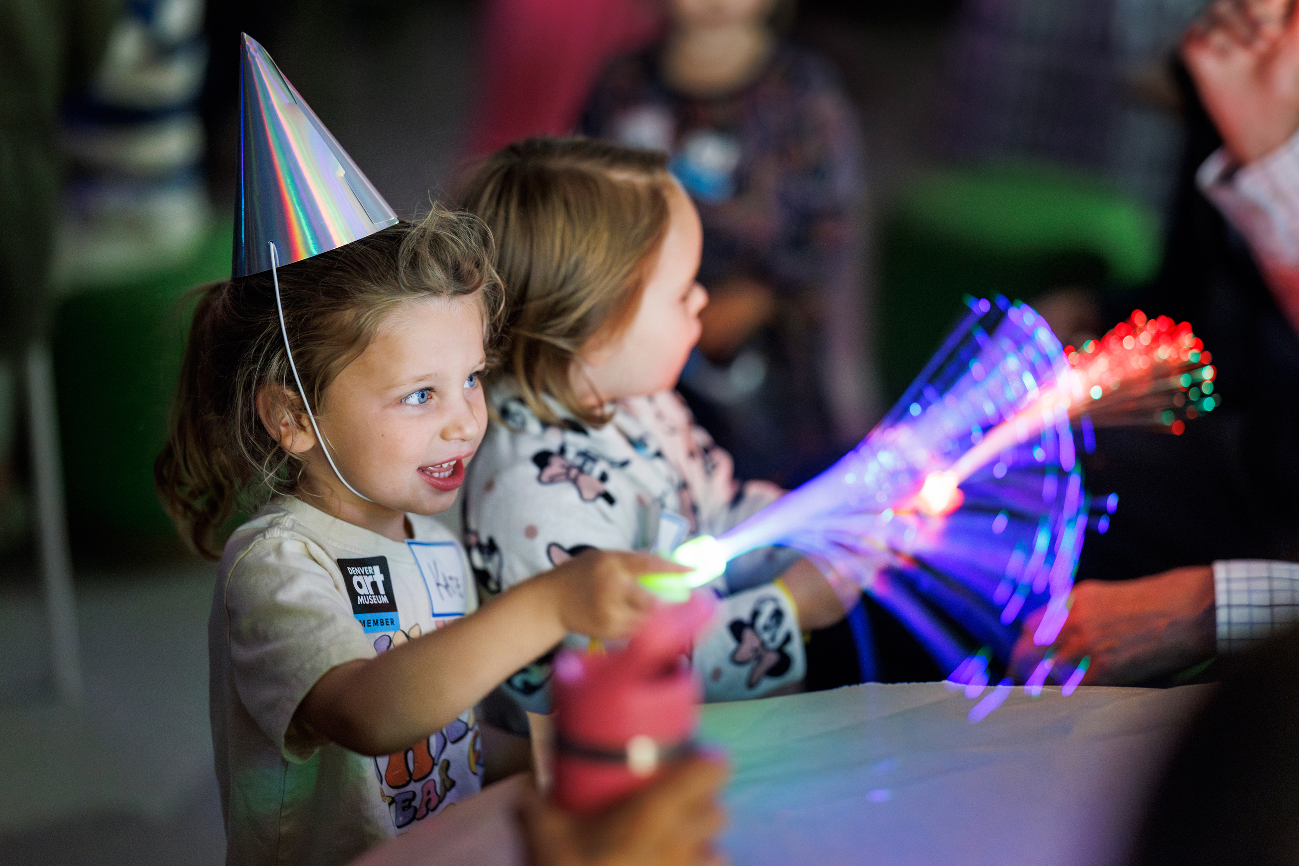 Kids playing with sensory-friendly toys