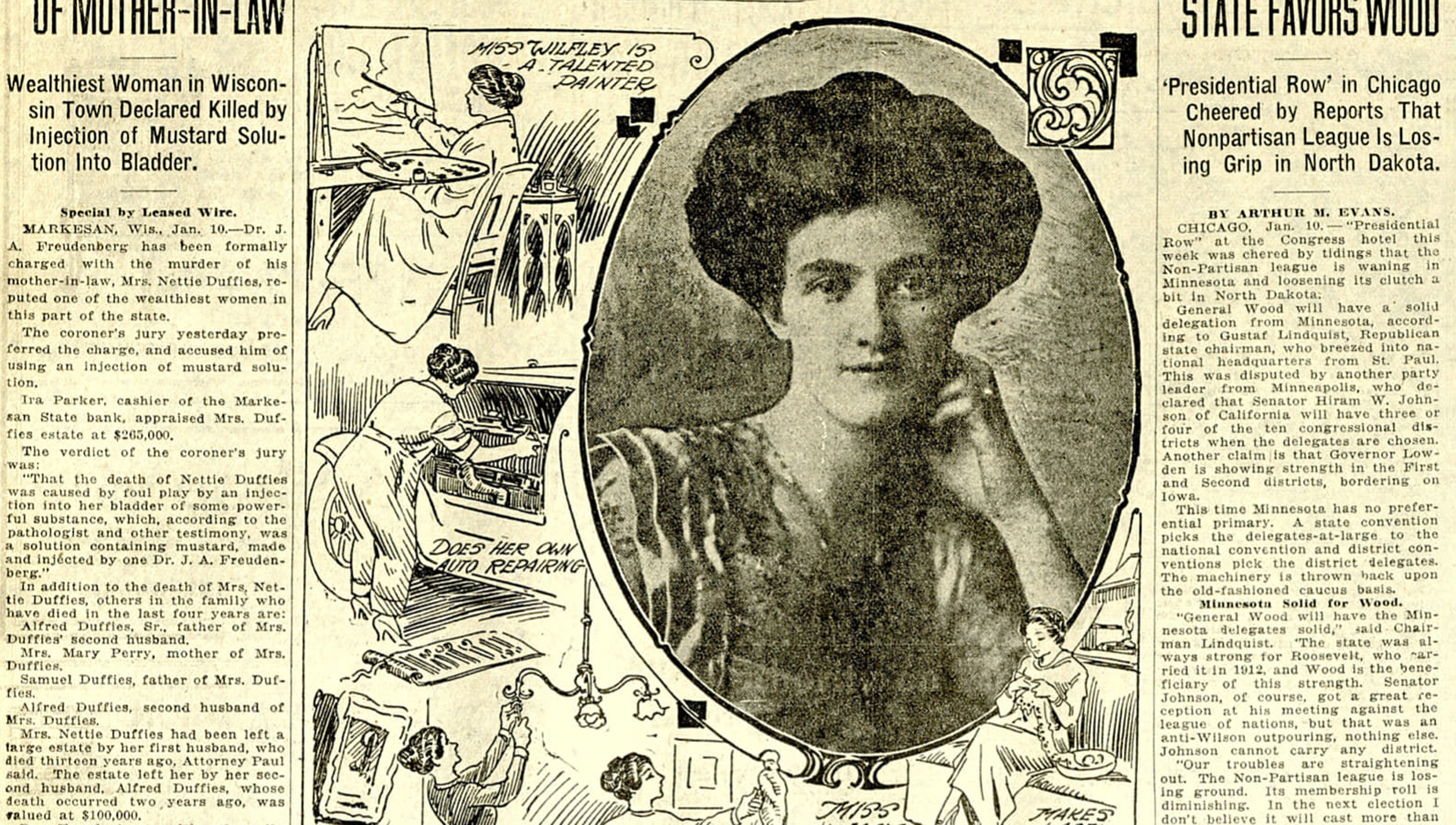 1920s Rocky Mountain News article