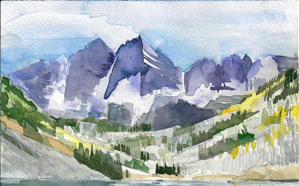 Rocky Mountain landscape