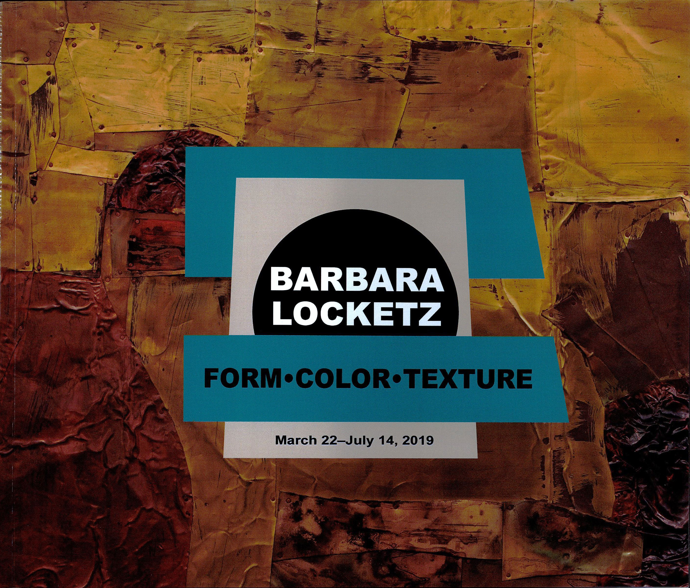 Barbara Locketz: Form, Color, Texture catalg cover