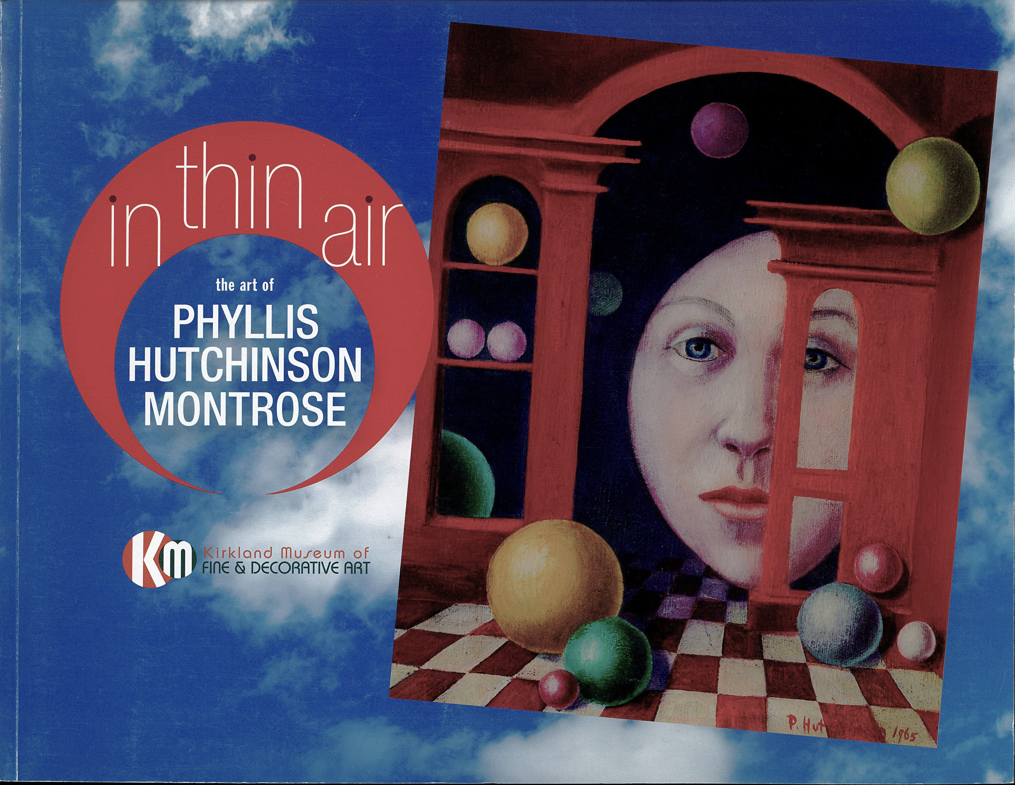Catalog cover for In Thin Air: The Art of Phyllis Hutchinson Montrose