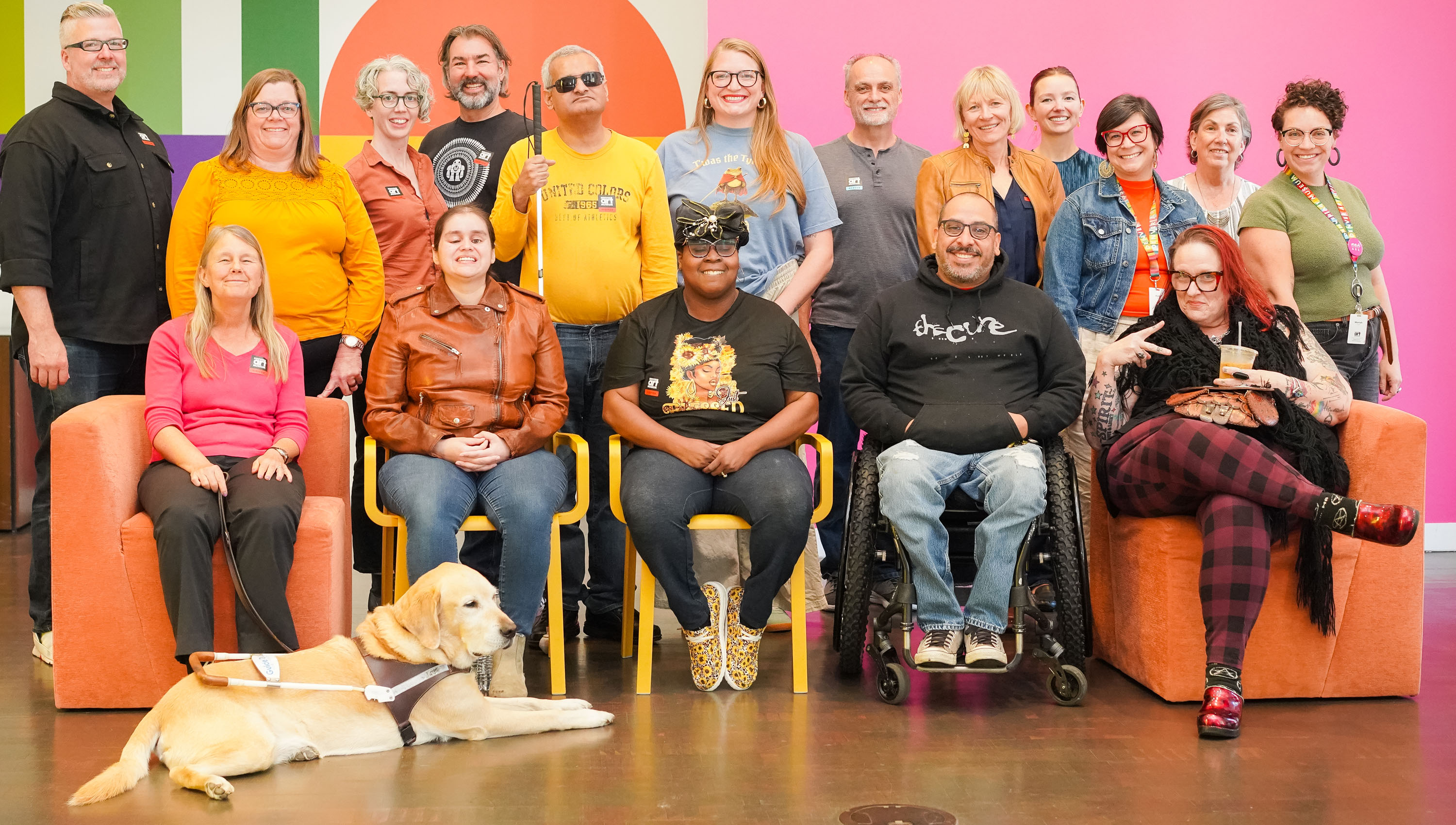 members of the Designing for Accessibility working group