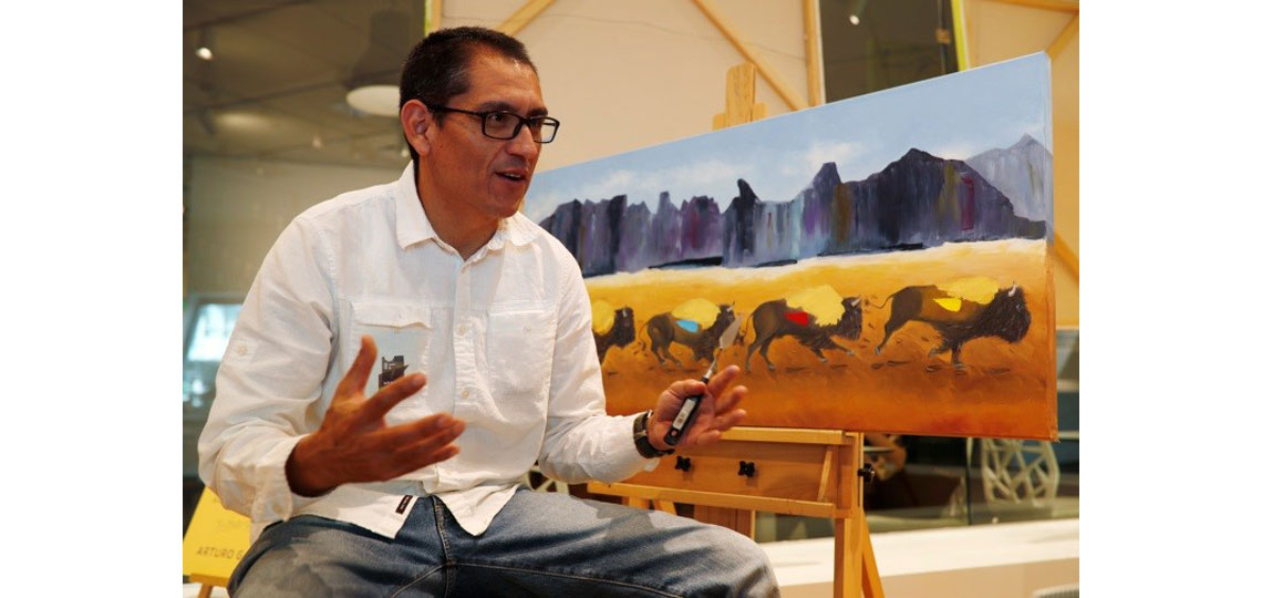 3-D Studio Demo Artist Arturo Garcia | Denver Art Museum