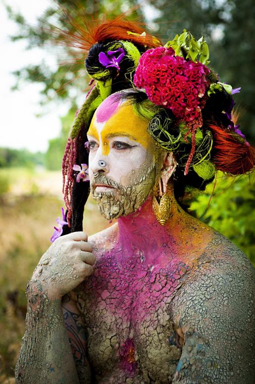 Arthur Williams, Creative-In-Residence at the Denver Art Museum, 2015. Photography by Beth Sanders.