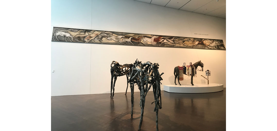 Gallery view of Wild Horses in Stampede: Animals in Art