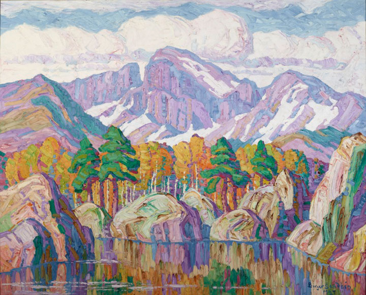 A Mountain Symphony by Sven Birger Sandzen