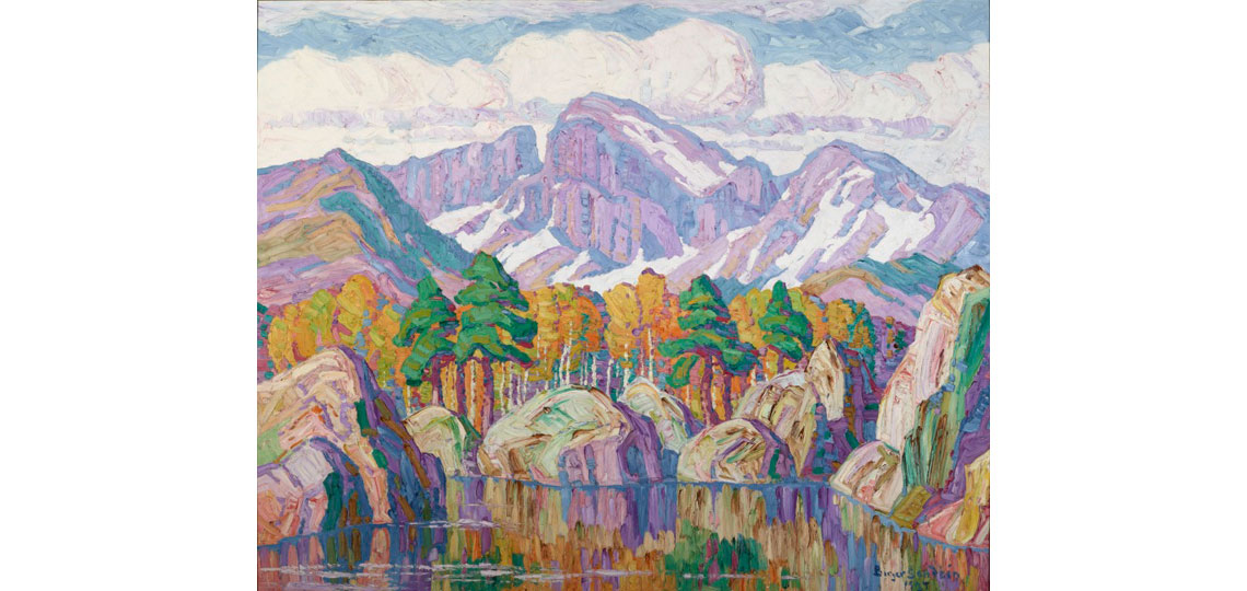 A Mountain Symphony On Display to the Public for the First Time in 90 ...
