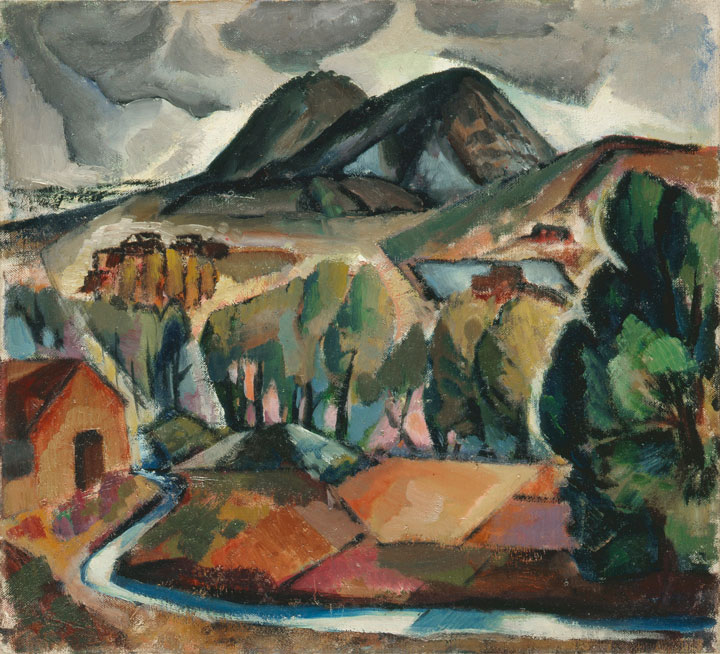famous landscape paintings 20th century