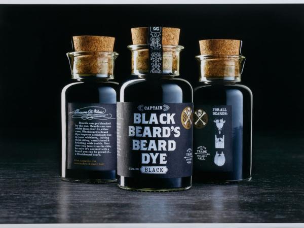 Blackbeard beard dye