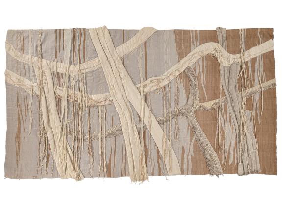 Soft beige textiles