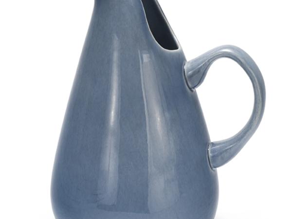 Sleek blue water jug
