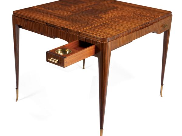 Square wood modern side table