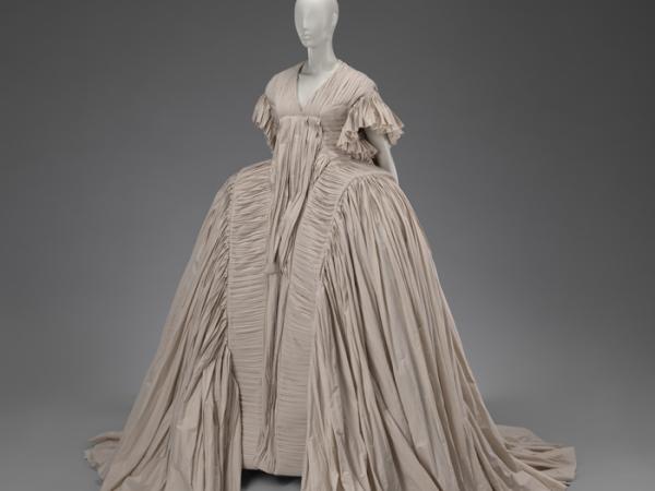 Lush formal ruffled gown