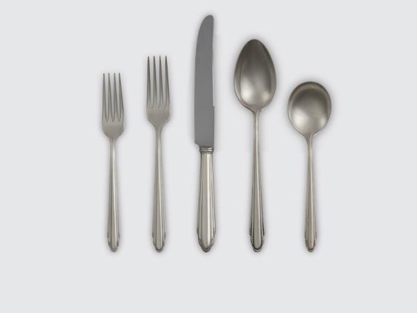 Traditional set of dinner cutlery
