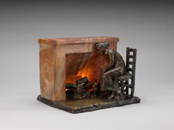 Fireside Dream (Rêve au coin du feu) by Camille Claudel