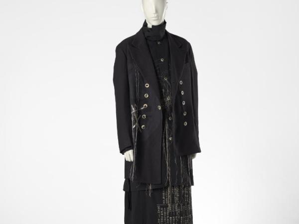 Ensemble: Jacket, shirt and pants by Yohji Yamamoto