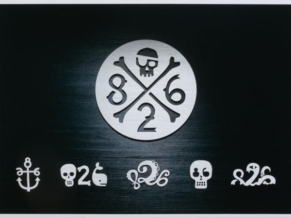 826 Valencia pirate product logo