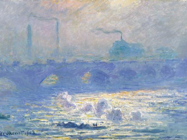Waterloo Bridge by Claude Monet