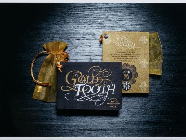 Gold tooth for a pirate