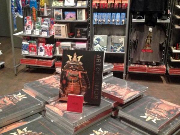 Kites, puzzles, books and other samurai-related items