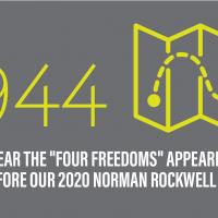 1944 was the last time the four freedoms were seen in Denver before the Norman Rockwell exhibition at the DAM