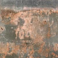 close up of the weathered concrete