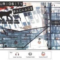 The Flobots &quot;curiosity package&quot; map for visitors at the Denver Art Museum.