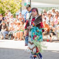 Dancer at Friendship Powwow and American Indian Cultural Celebration.