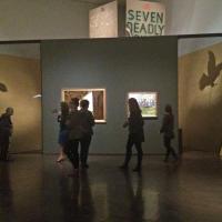 The 7 Deadly Sins portion of the Wyeth exhibition
