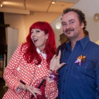 a man and a woman post at Untitled Final Friday