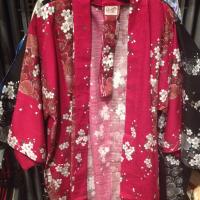 Kimonos for sale at the Samurai exit shop