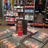 Kites, puzzles, books and other samurai-related items