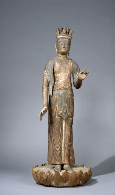 Statue of a bodhisattva