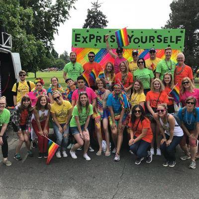 Denver Art Museum Staff in Pride Parade