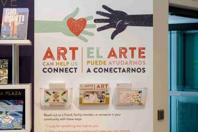 Art can help us connect/El arte puede ayudarnos a conectarnos