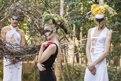 Creative in Residence Arthur Williams Adornment Performance in the North Building