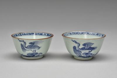 Teacups from the Griffin shipwreck.