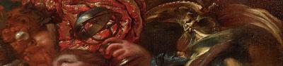 Close-up view of a chalice and adornments